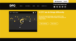 Desktop Screenshot of debitfinance.co.uk